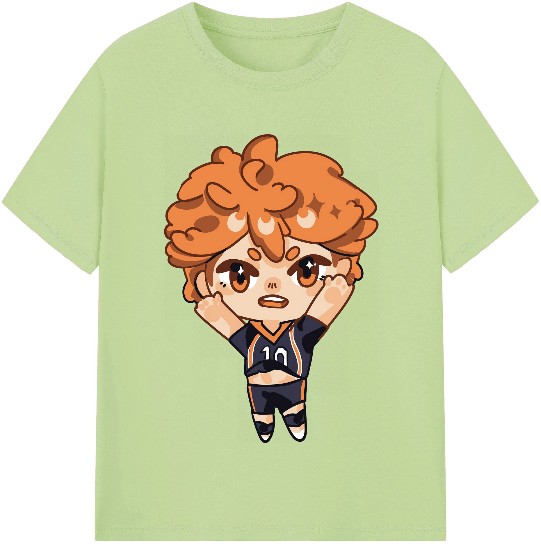 （画像用） ハイキュー!! Haikyu!! 綿100％半袖Tシャツ（フロントプリント）